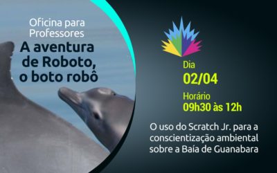 Oficina para professores: As aventuras de Roboto, o boto robô !